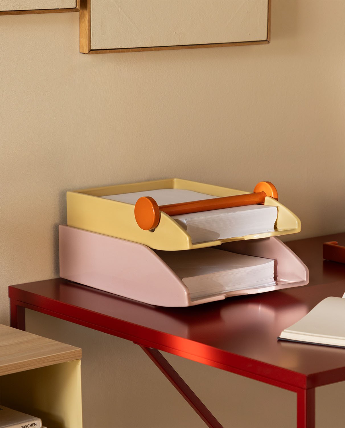 Seili Dolomite Schreibtisch-Organizer-Tablett, Galeriebild 2
