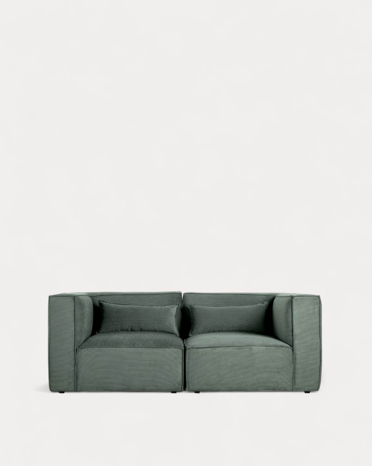 Modulares Ecksofa 2-Teilig aus Kord Kilhe