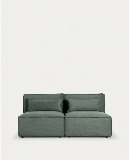 Modulares Sofa 2-teilig aus Cord Kilhe - Kord -Grün Grove