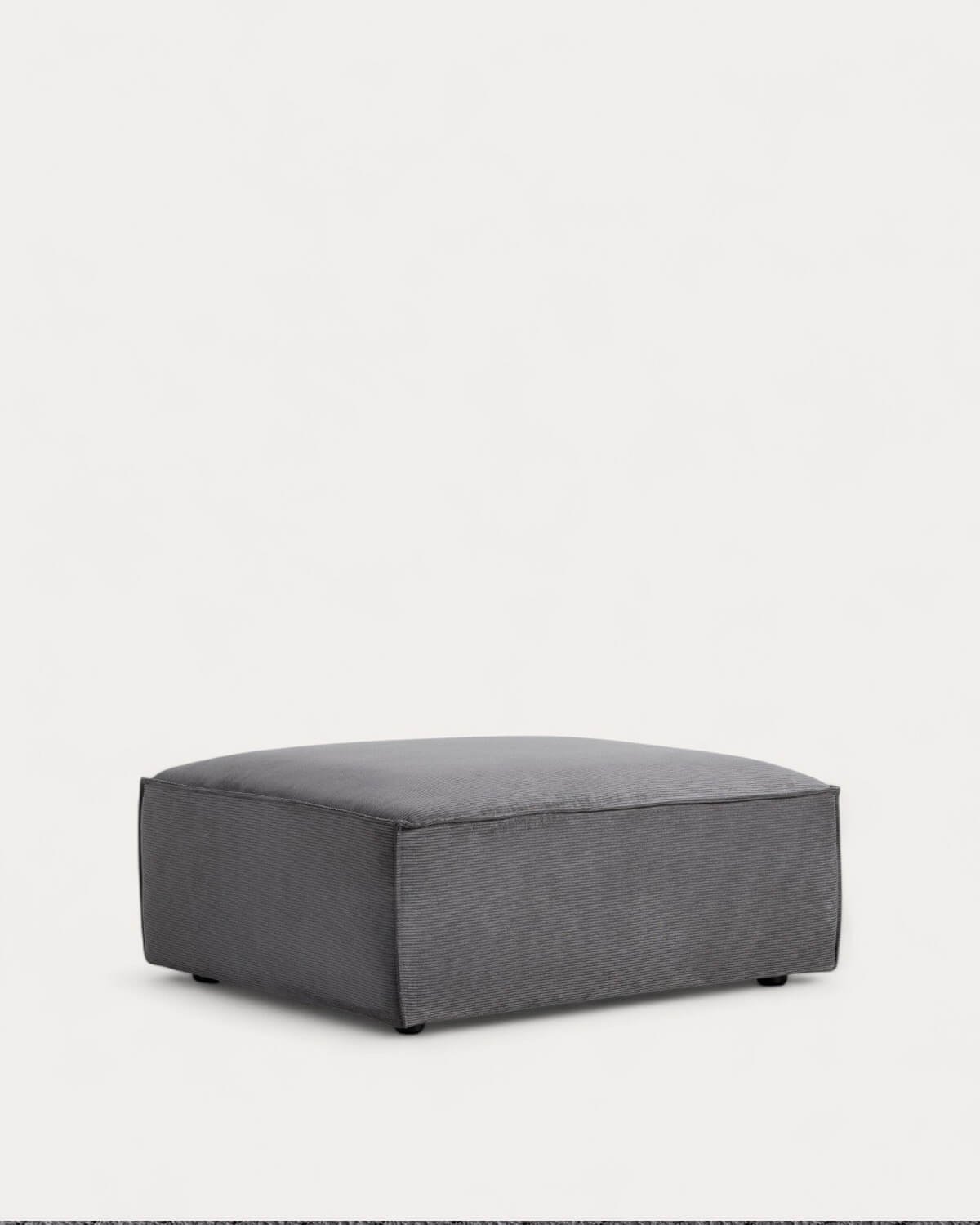 Modulares Sofa 4-Teilig mit 2 Ecksesseln und Pouf aus Kord Kilhe, Galeriebild 4