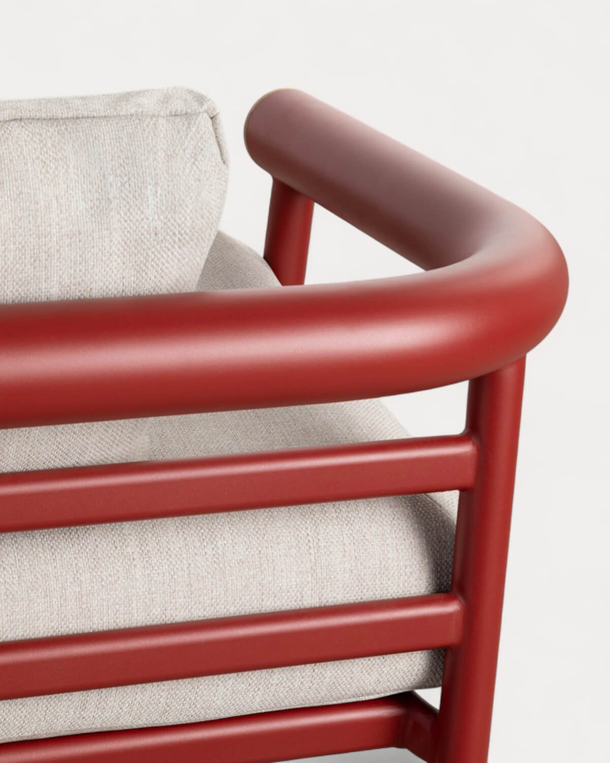 3-Sitzer-Gartensofa aus Aluminium mit Cheryl-Kissen, Galeriebild 8