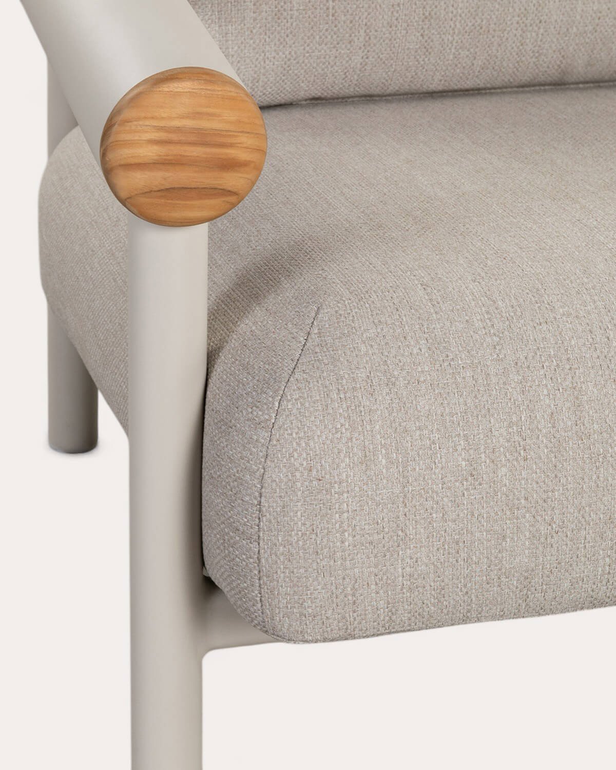 3-Sitzer-Gartensofa aus Aluminium mit Cheryl-Kissen, Galeriebild 6