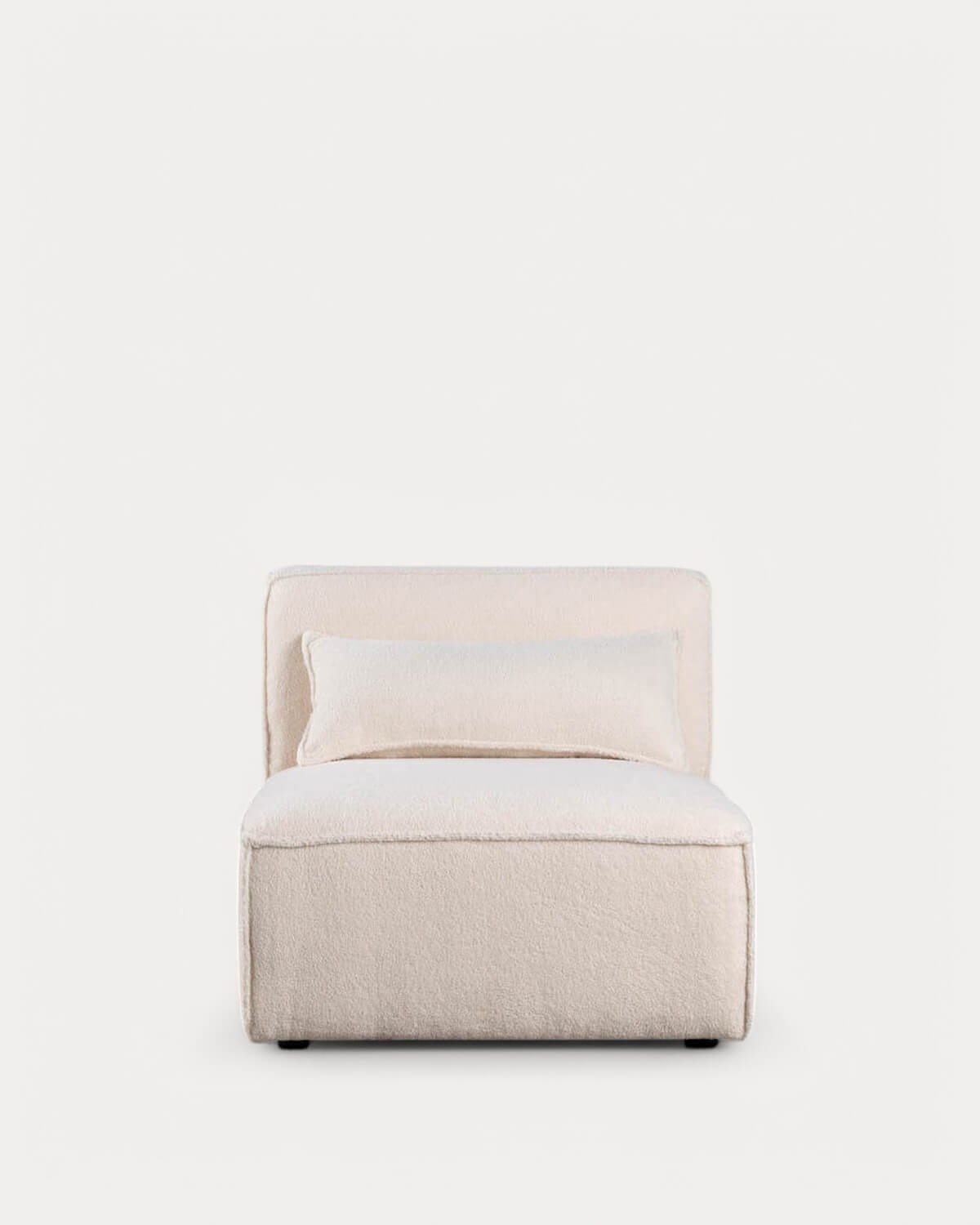 Modulares Sofa 3-Teilig mit 2 Ecksesseln aus Bouclé Stoff Kilhe, Galeriebild 4