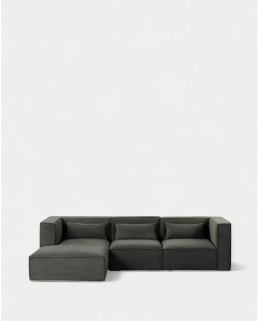 Sofa Modular Chaise Longue Kilhe Corduroy