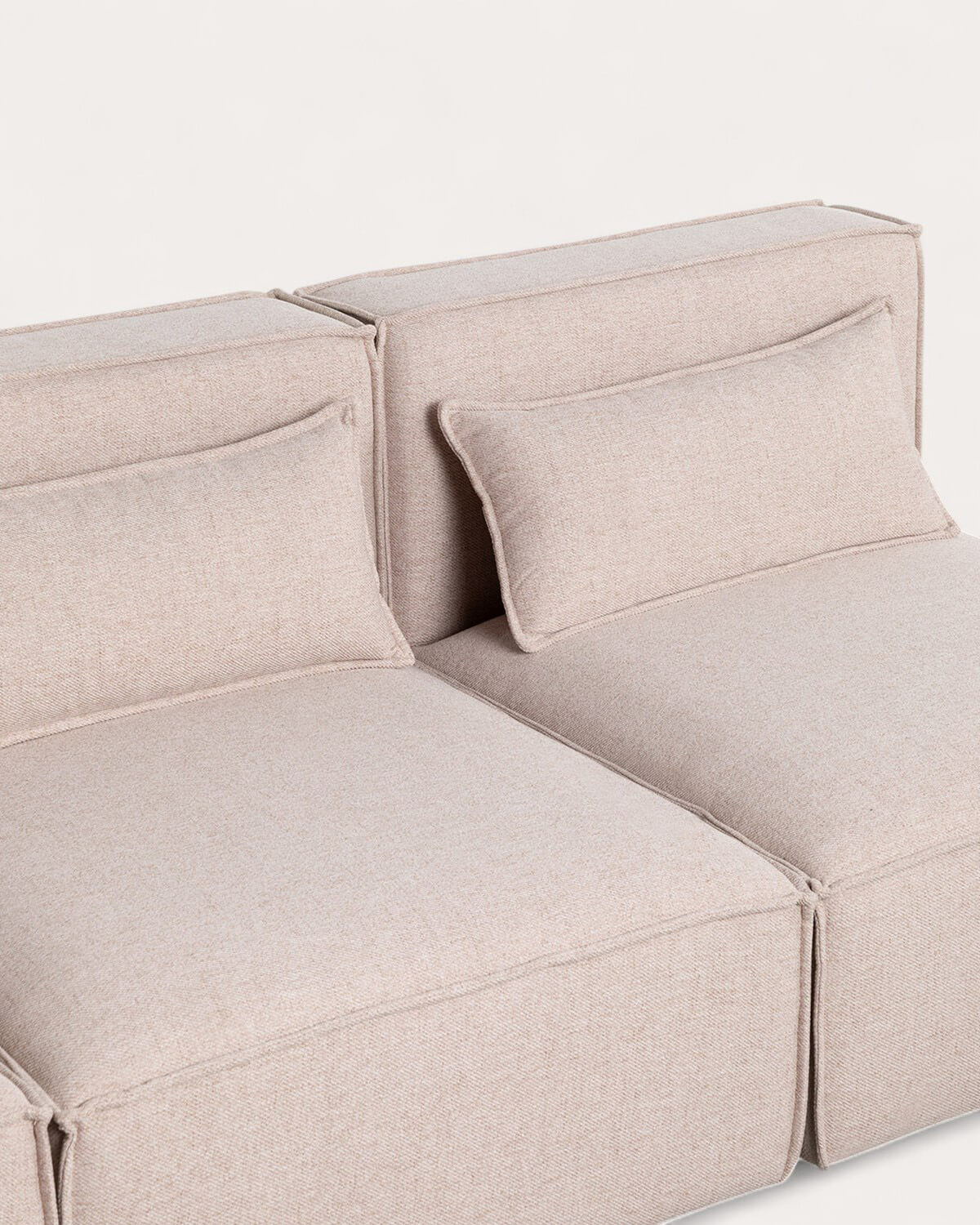 Kilhe 3-teiliges modulares Sofa aus Stoff, Galeriebild 5