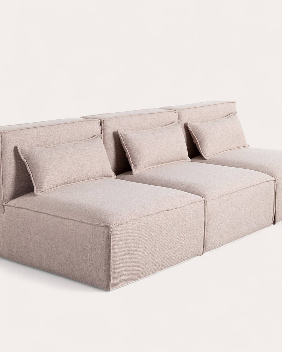 Kilhe 3-teiliges modulares Sofa aus Stoff, Galeriebild 6