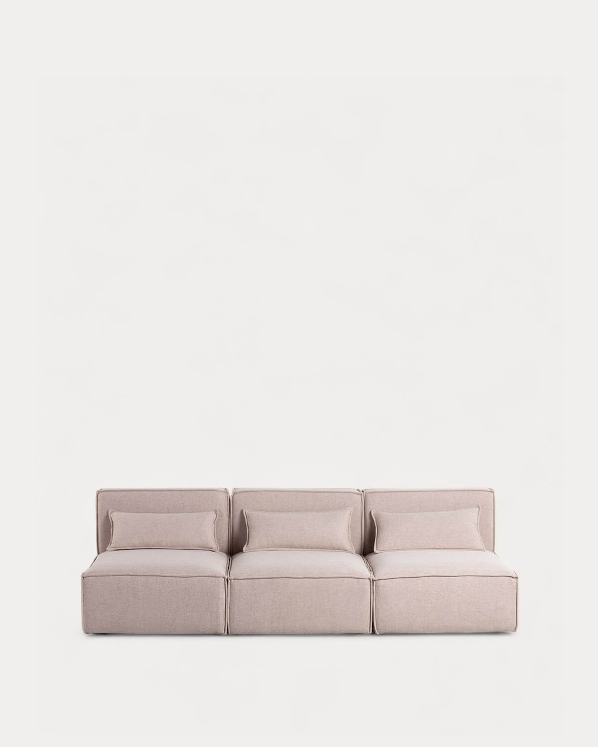 Kilhe 3-teiliges modulares Sofa aus Stoff, Galeriebild 4
