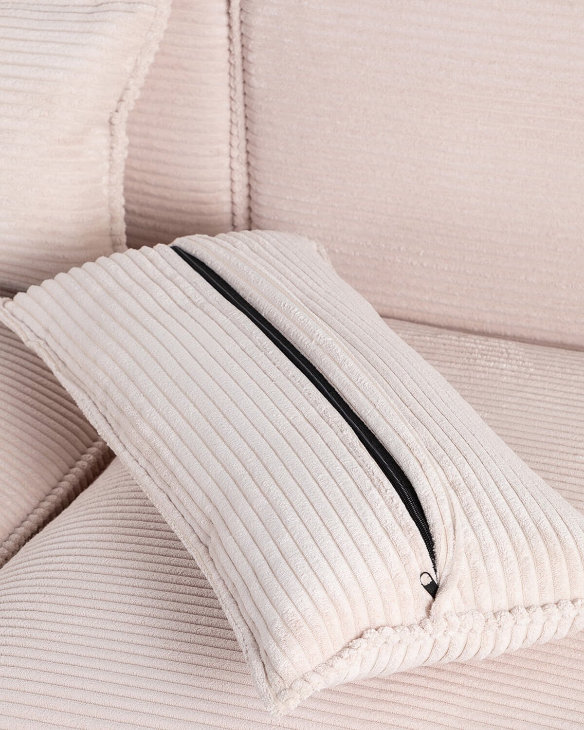 Sofa Modulares 3er-Sofa aus Dickem Kord Kilhe , Galeriebild 5