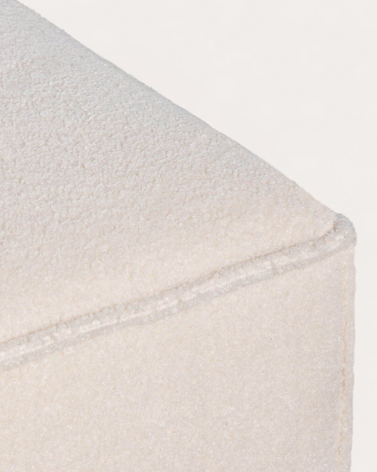 Modulares Sofa 3-Teilig mit 2 Ecksesseln und Pouf aus Bouclé Stoff Kilhe , Galeriebild 6