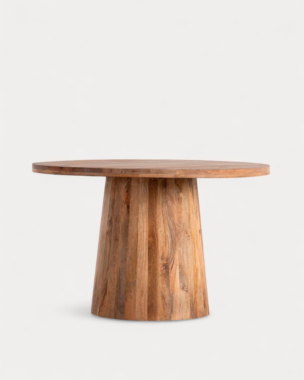 Runder Esstisch aus Mangoholz (Ø120 cm) New Doran, Galeriebild 1
