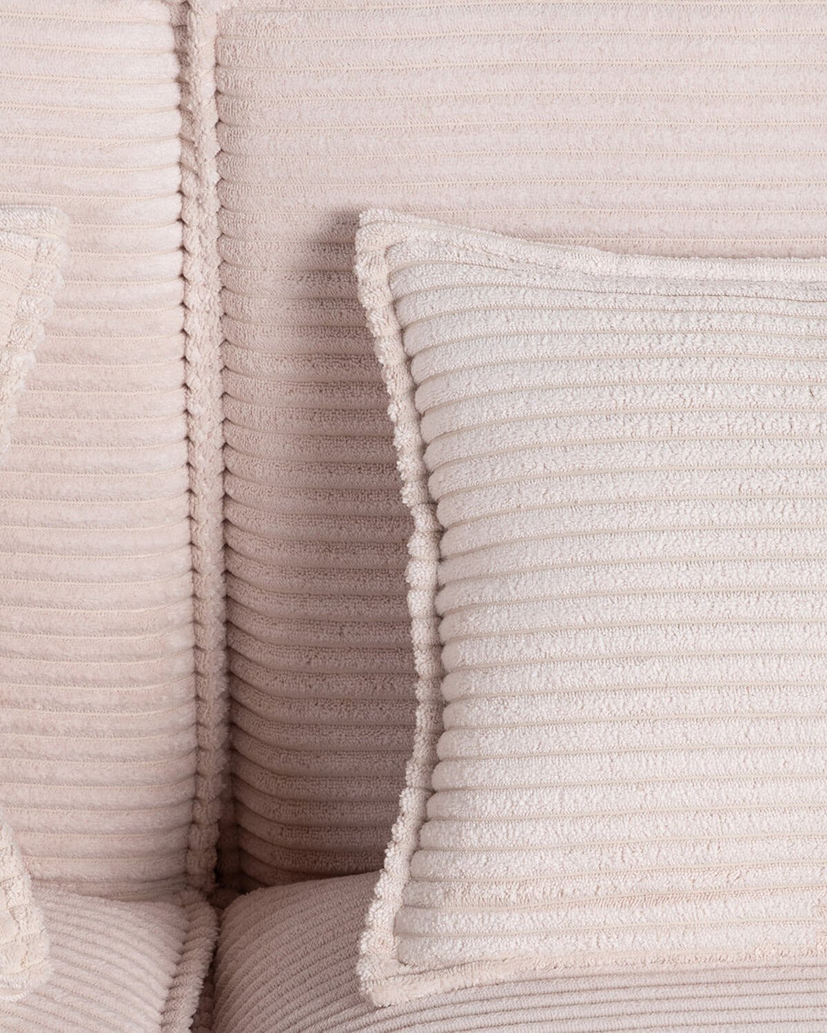 Modulares 4-Teiliges Sofa mit Dickem Kord-Puffsessel Kilhe, Galeriebild 6