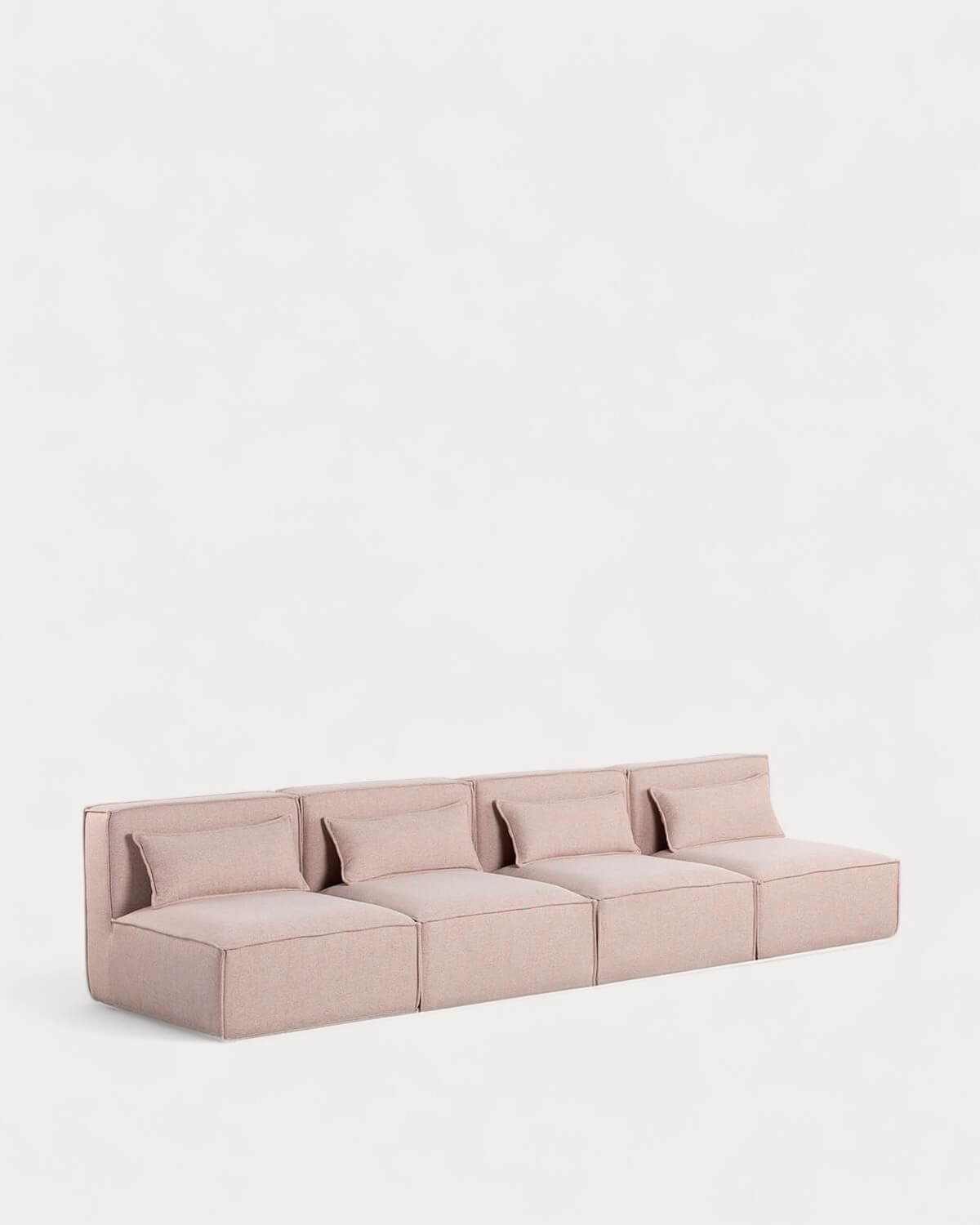 Kilhe 4-teiliges modulares Sofa aus Stoff, Galeriebild 1