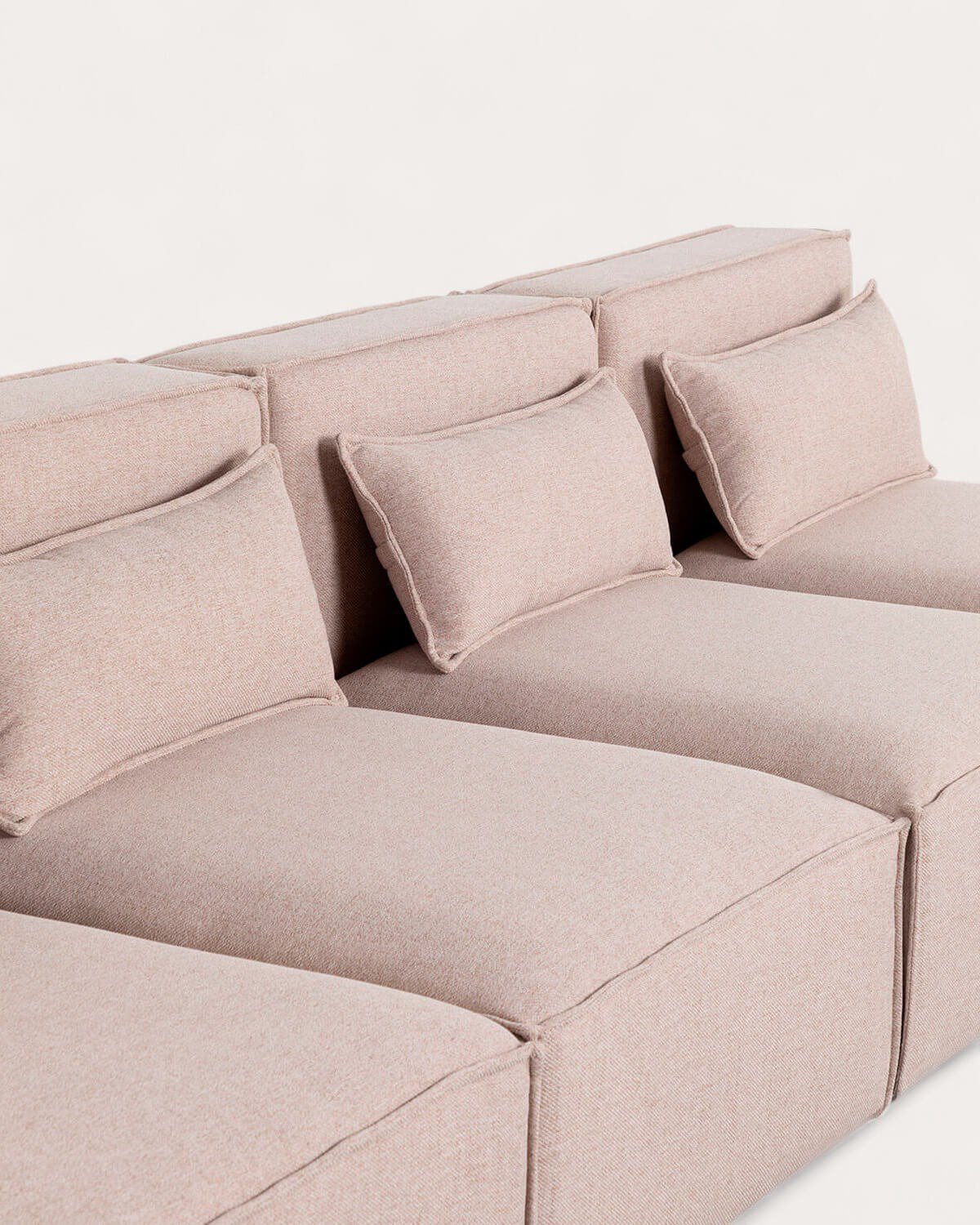 Kilhe 4-teiliges modulares Sofa aus Stoff, Galeriebild 4