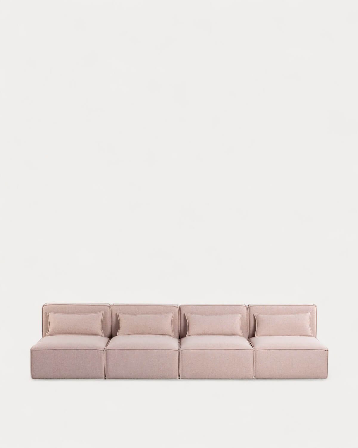 Kilhe 4-teiliges modulares Sofa aus Stoff