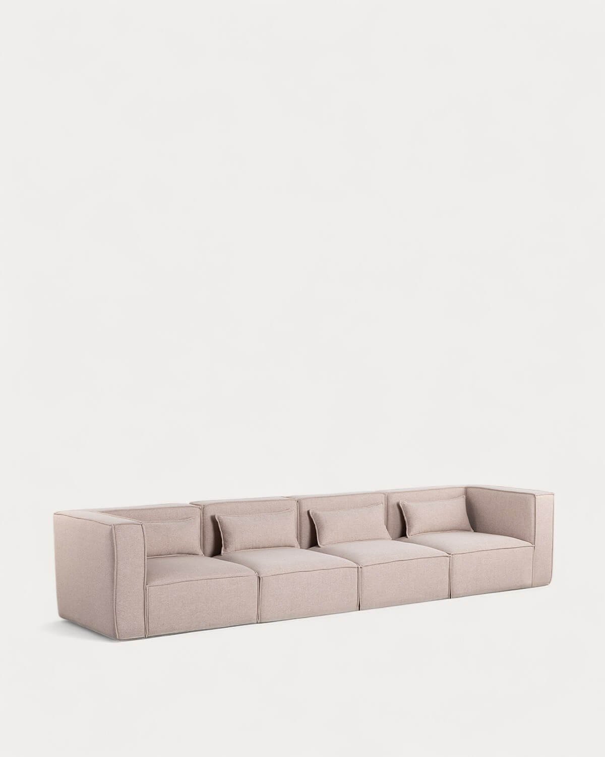 4 Stück Modulares Sofa mit 2 Ecksesseln aus Stoff Kilhe, Galeriebild 1
