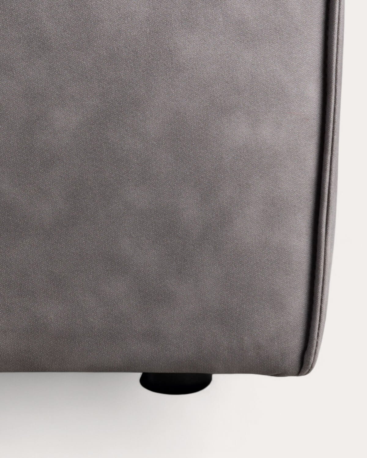 Fußstütze aus Kunstwildleder für Sofa Kilhe, Galeriebild 3