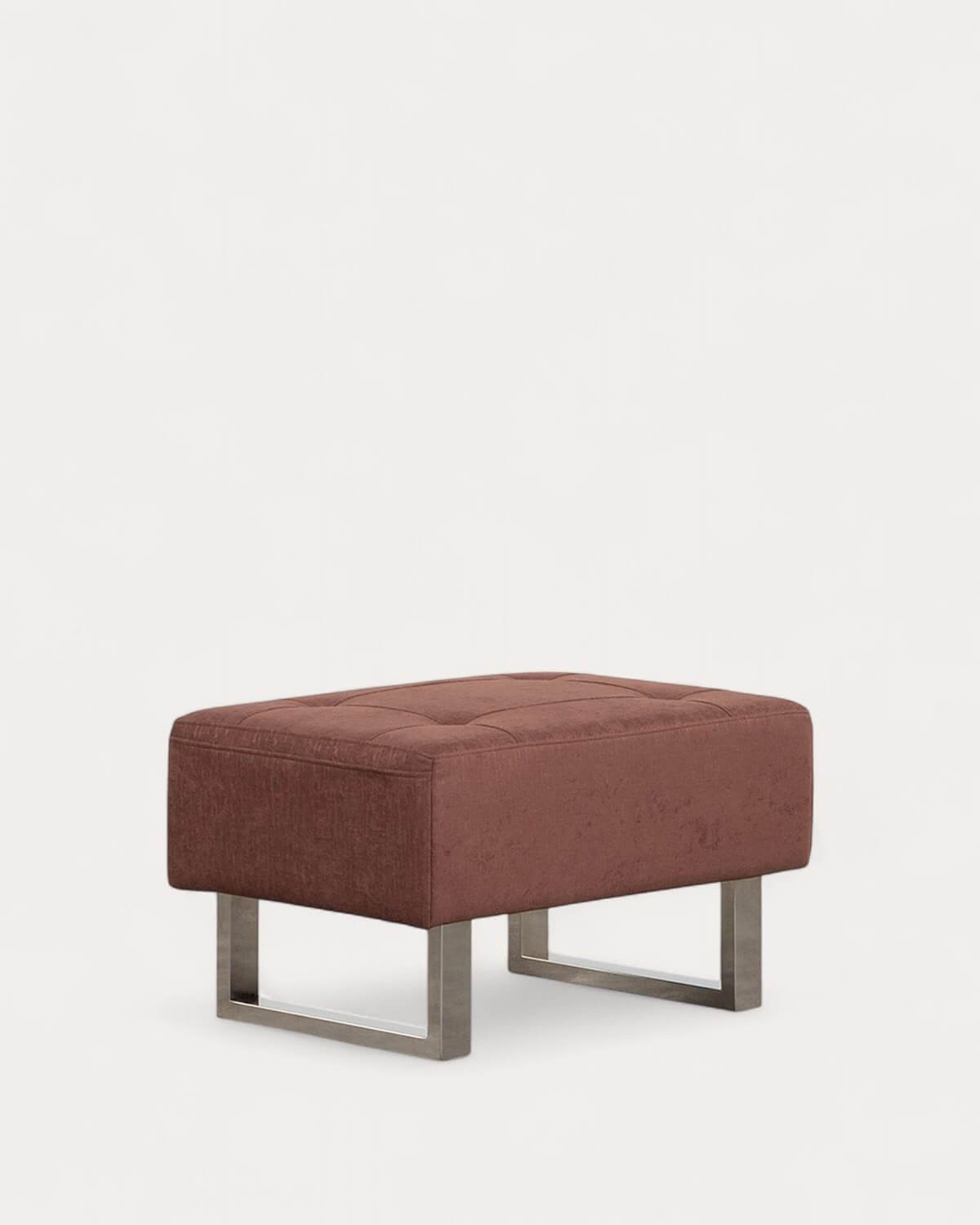 70s Fabric Footrest Puff, Galeriebild 1