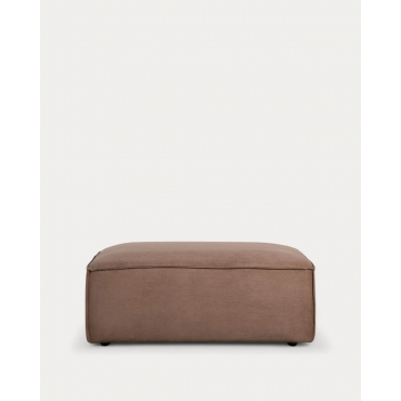 Pouf-Modul für Kilhe Pana Sofa Kord -Schokobraun - The Masie