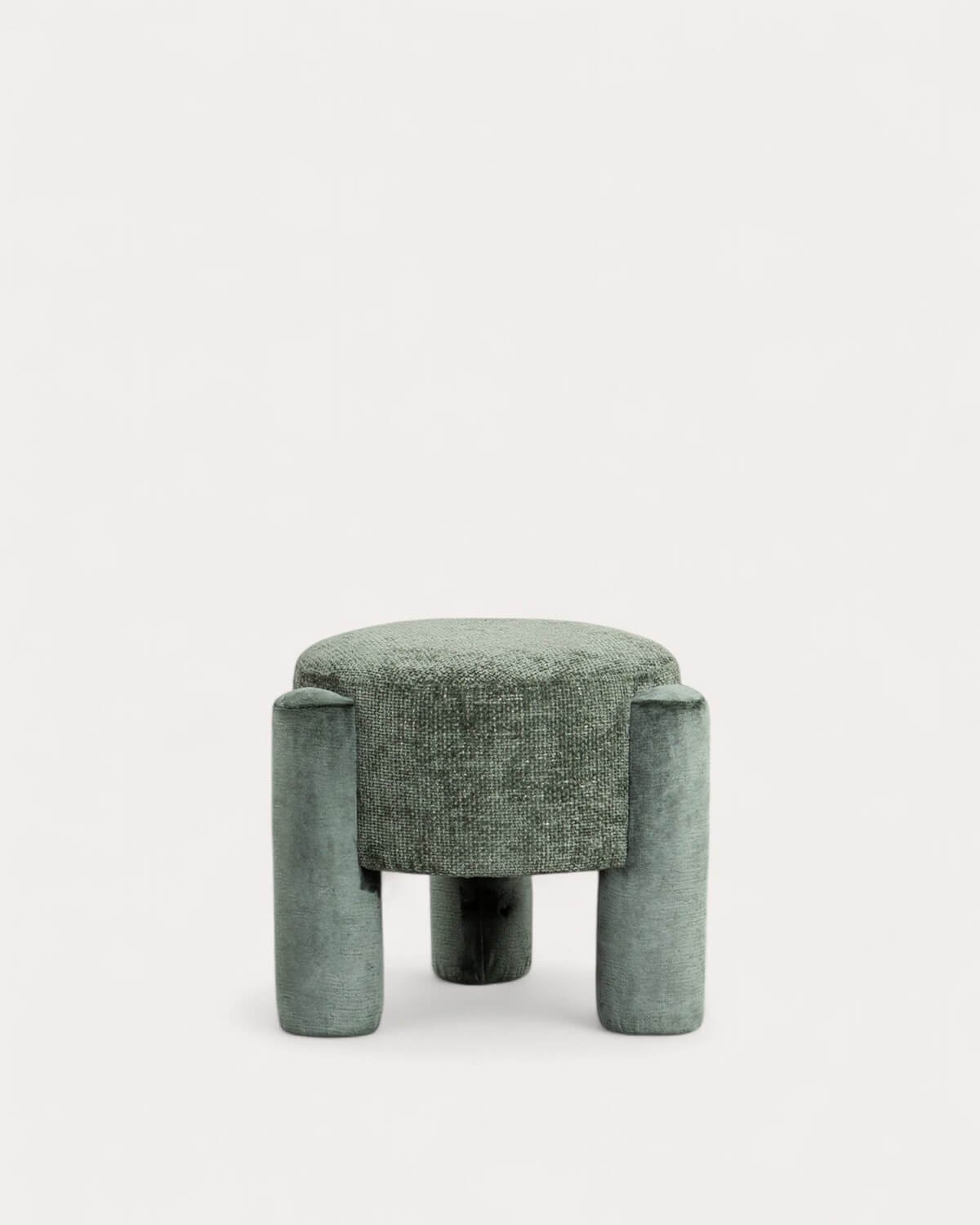 Eleri Stoff-Fußhocker-Puff, Galeriebild 5