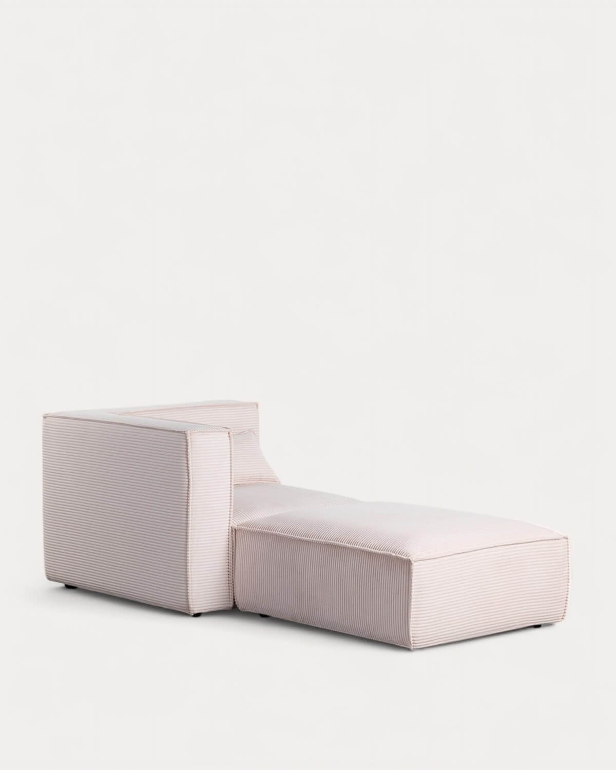 Modularer Ecksessel mit Puff aus dickem Cord Kilhe , Galeriebild 1