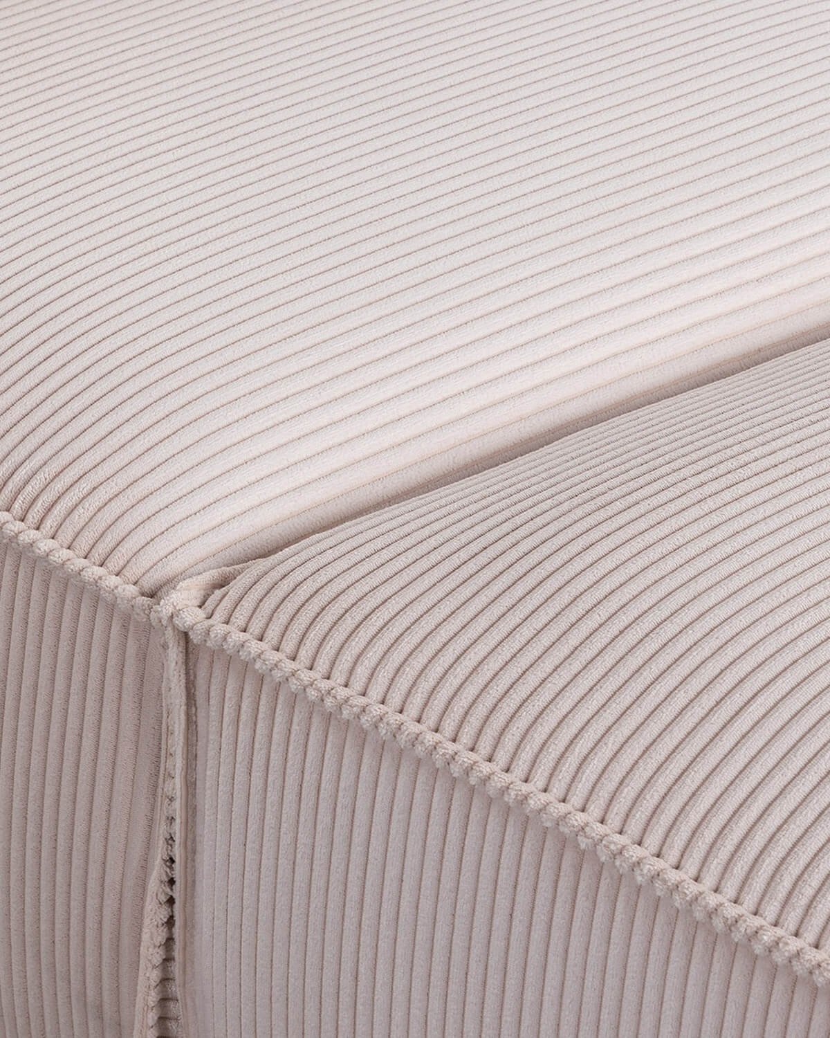 Modularer Sessel mit Pouffe aus dickem Kordsamt Kilhe, Galeriebild 7