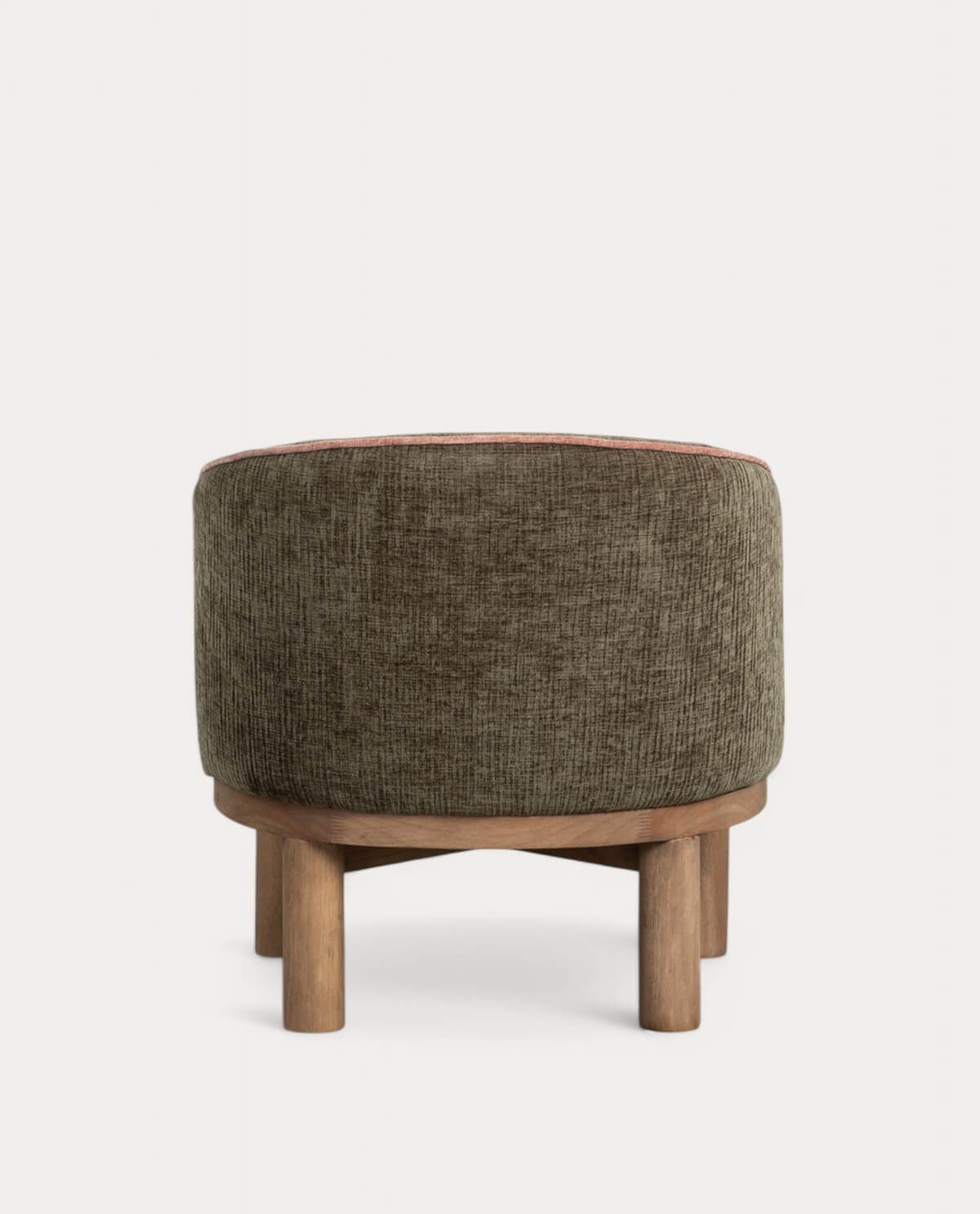 Packen Sie 2 Louis-Sessel aus Stoff und Holz, Galeriebild 4