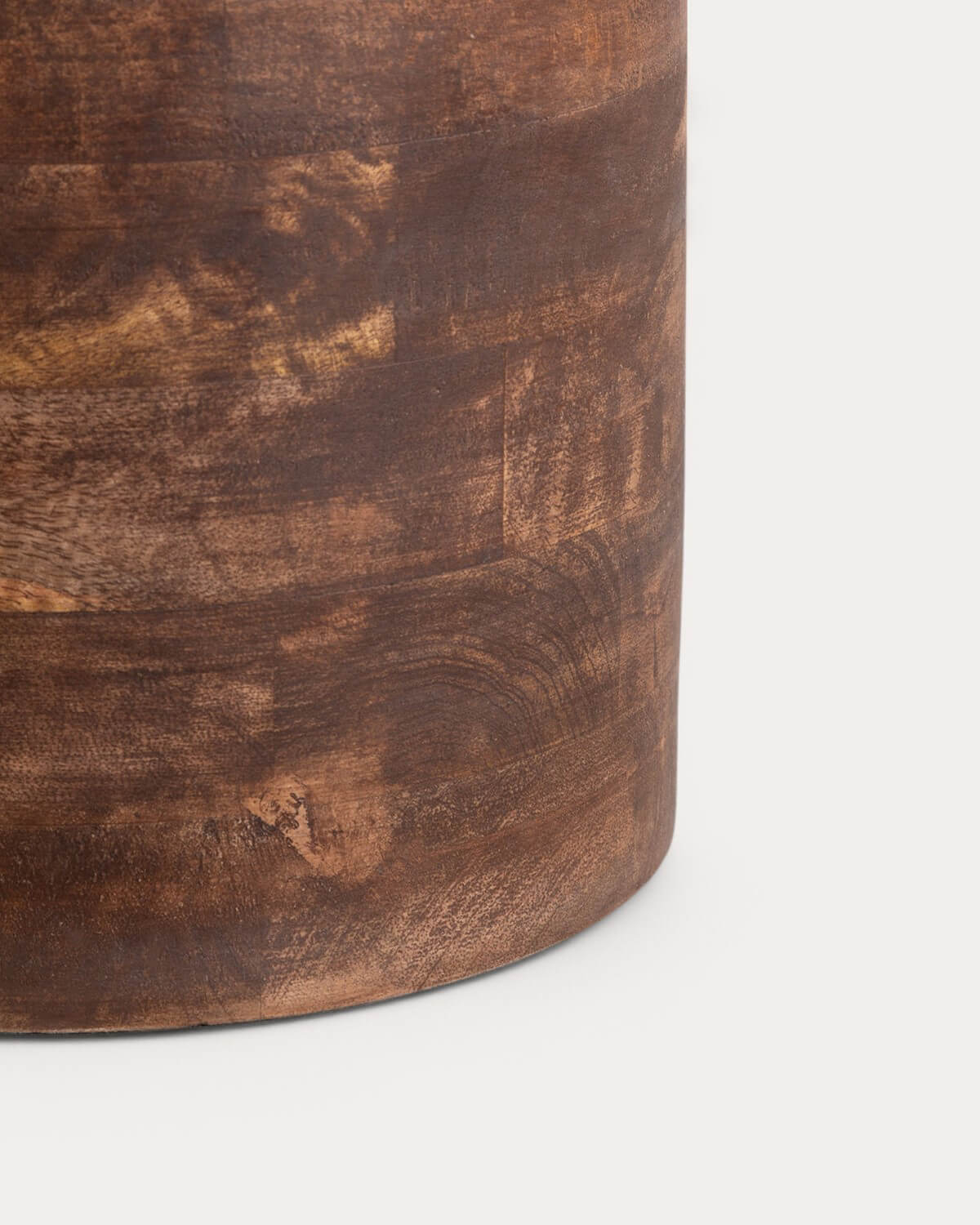 Beistelltisch mit rundem Griff aus Holz und Metall (Ø40,5 cm) Tillo, Galeriebild 6