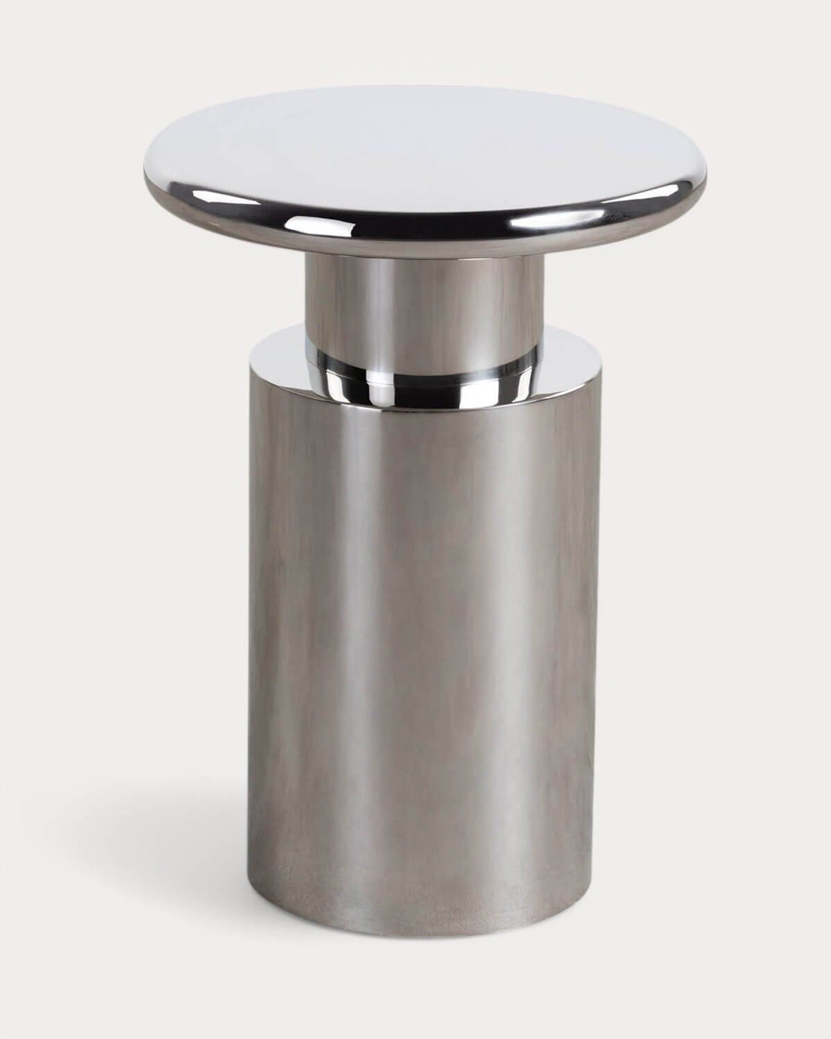 Runder Metall-Beistelltisch (Ø31,5 cm) Ravi, Galeriebild 4