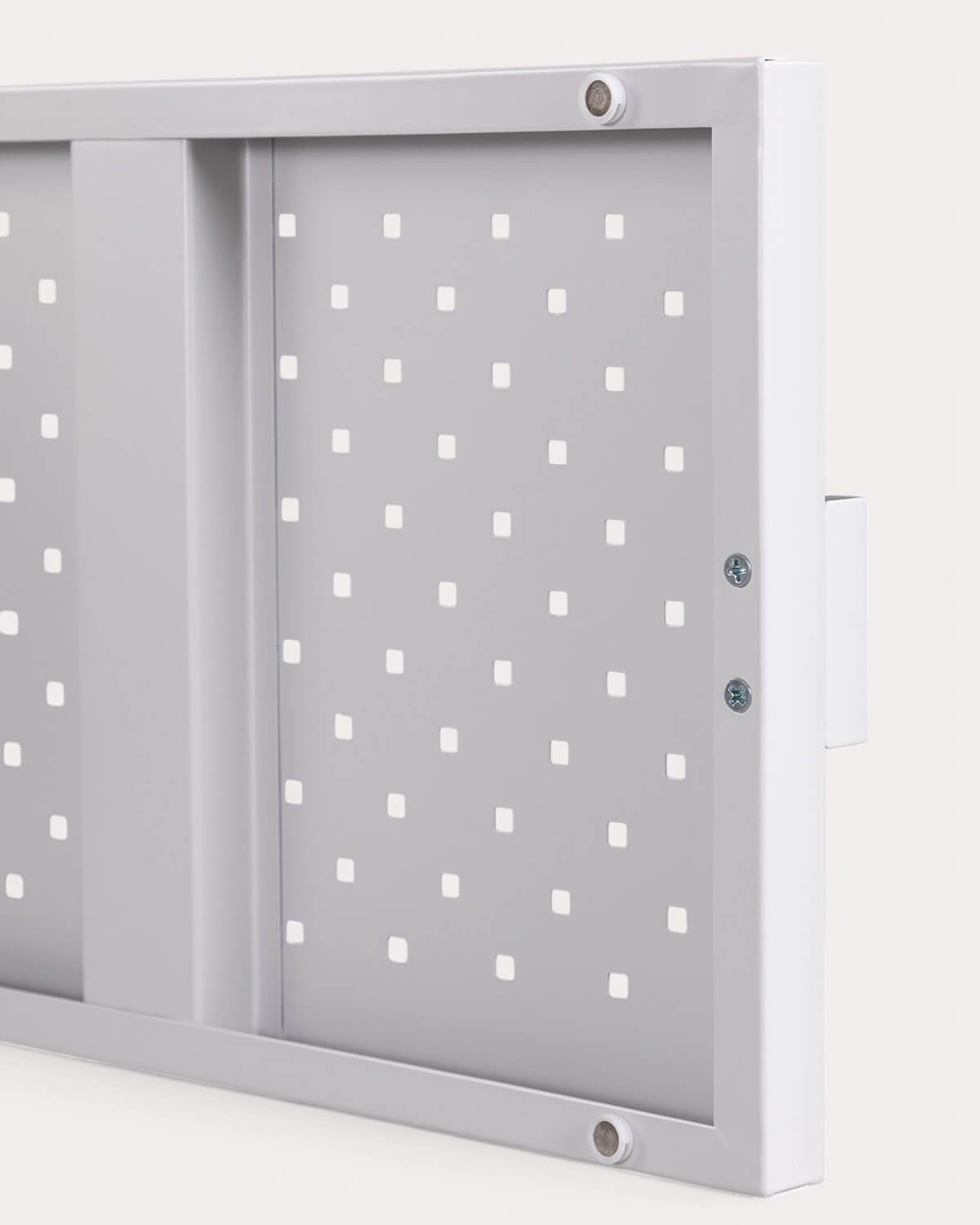 Atiel Beistelltisch mit Ablage aus laminiertem Stahl (47,5x50 cm), Galeriebild 7