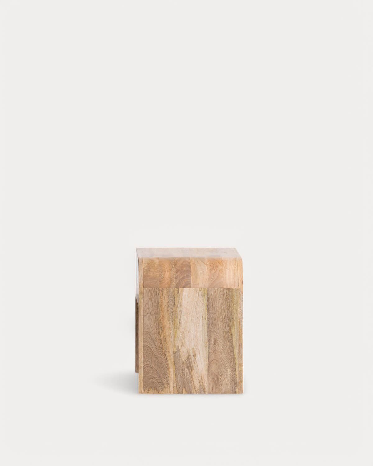 Nachttisch mit Schublade aus Mangoholz (47x35 cm) Vanile , Galeriebild 5