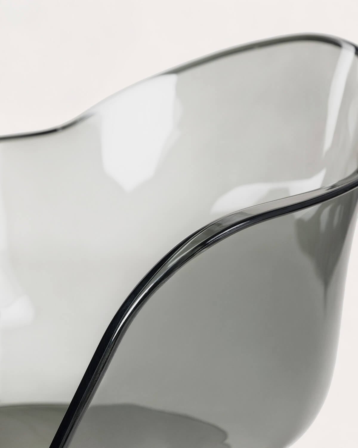 Pack mit 2 Pinhes-Esszimmerstühlen aus Polycarbonat, Galeriebild 6