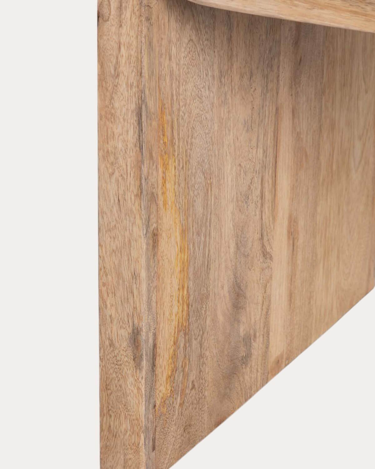 XL-Nachttisch mit Schublade aus Mangoholz (61 x 45,5 cm) Vanile, Galeriebild 7