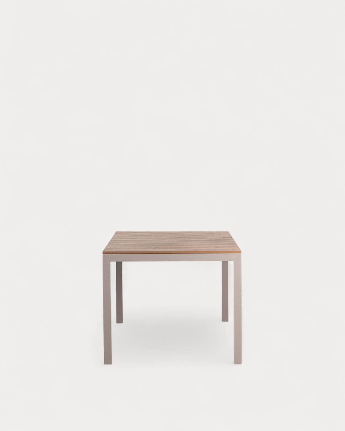 Rechteckiger Aluminium Tisch für draußen (180x90 cm) Korce, Galeriebild 4