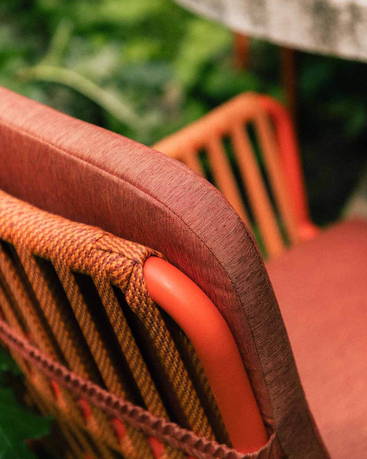 Outdoor Stuhl aus Aluminium und Seil Drian, Galeriebild 6