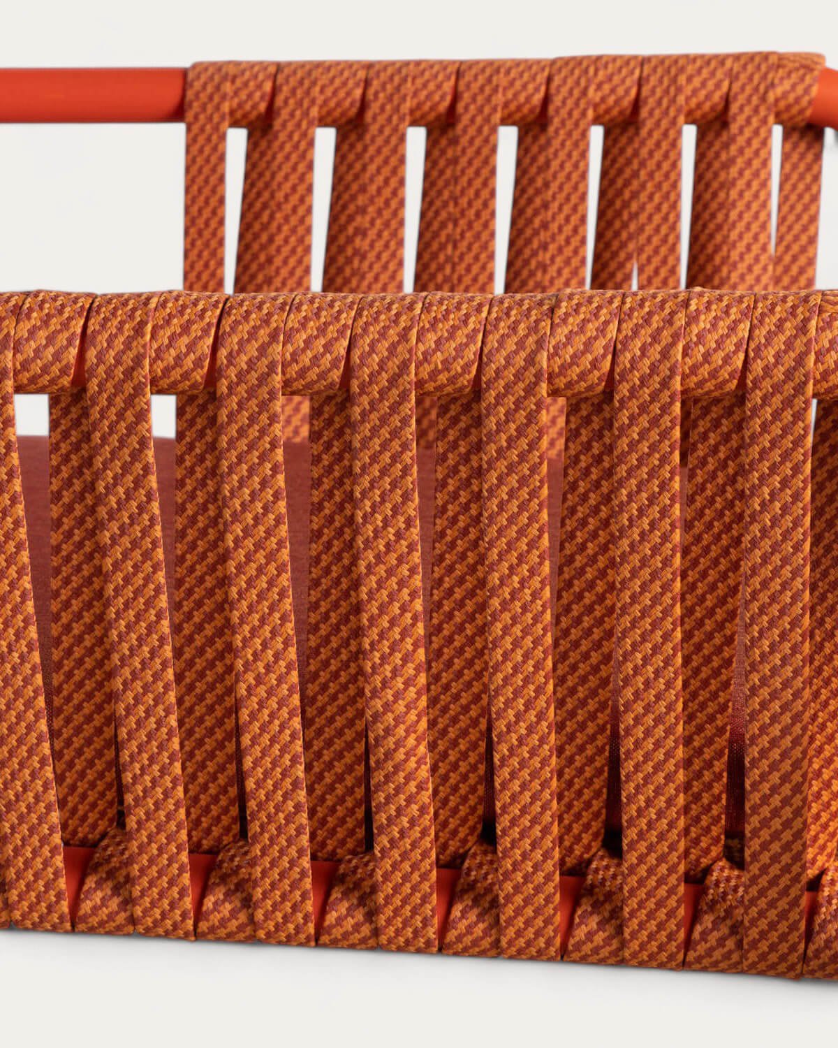 Set aus 4 Aluminium- und Seil-Außenstühlen - Drian, Galeriebild 7