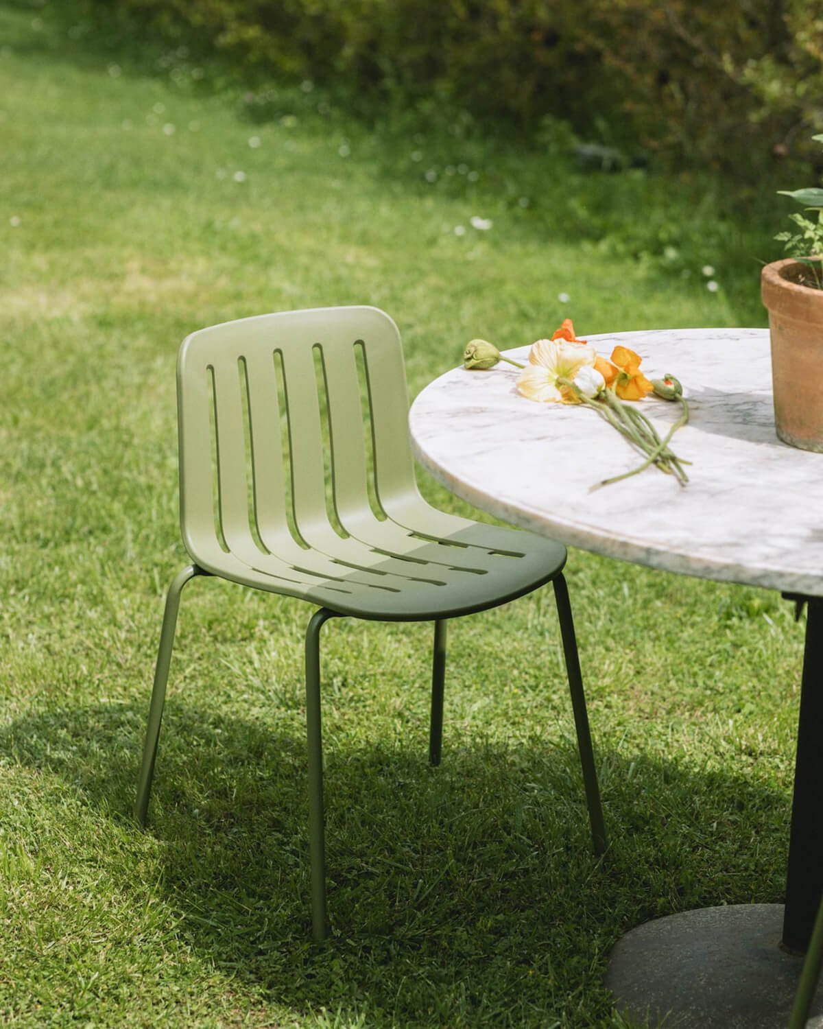 4er-Pack Romi-Gartenstühle aus Polypropylen, Galeriebild 2