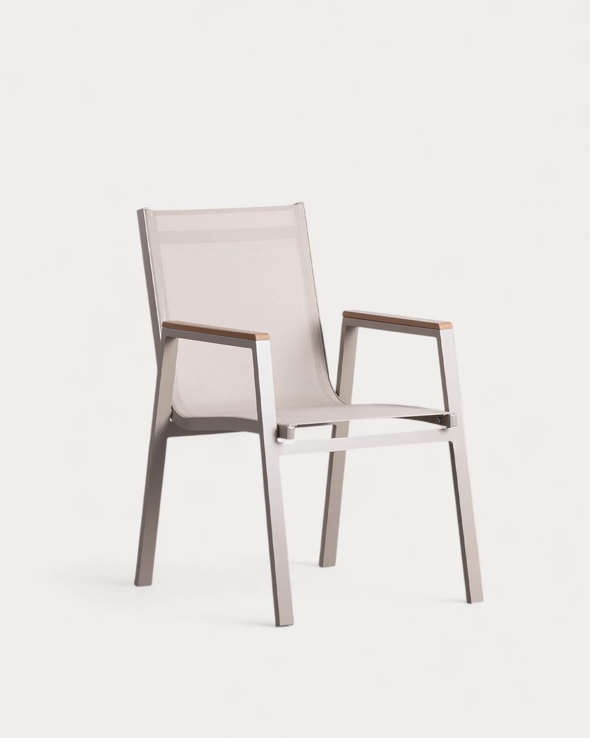 4er-Pack Aluminium-Stühle für den Außenbereich Korce, Galeriebild 1