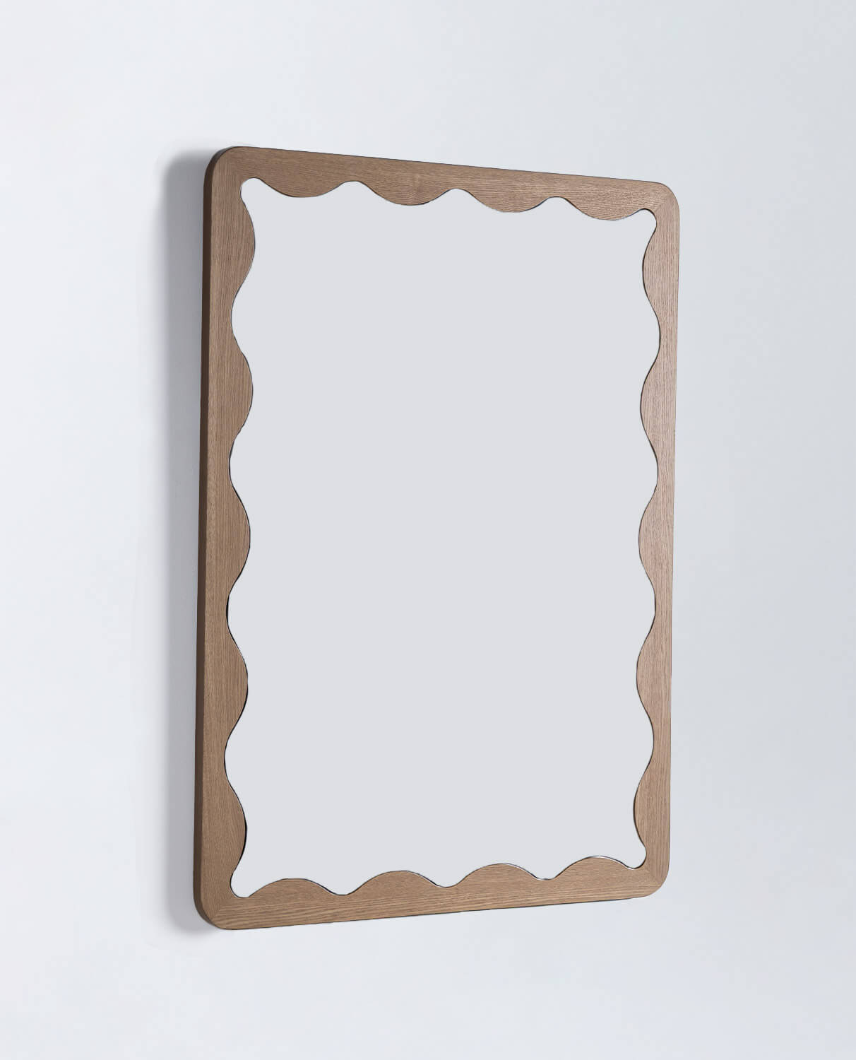 Rechteckiger Wandspiegel aus Holz (106,5x76 cm) Arali , Galeriebild 4558344