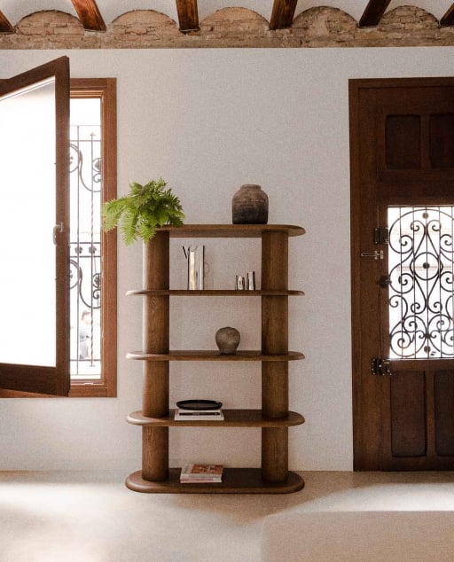 Holzregal (180x120 cm) Alhie