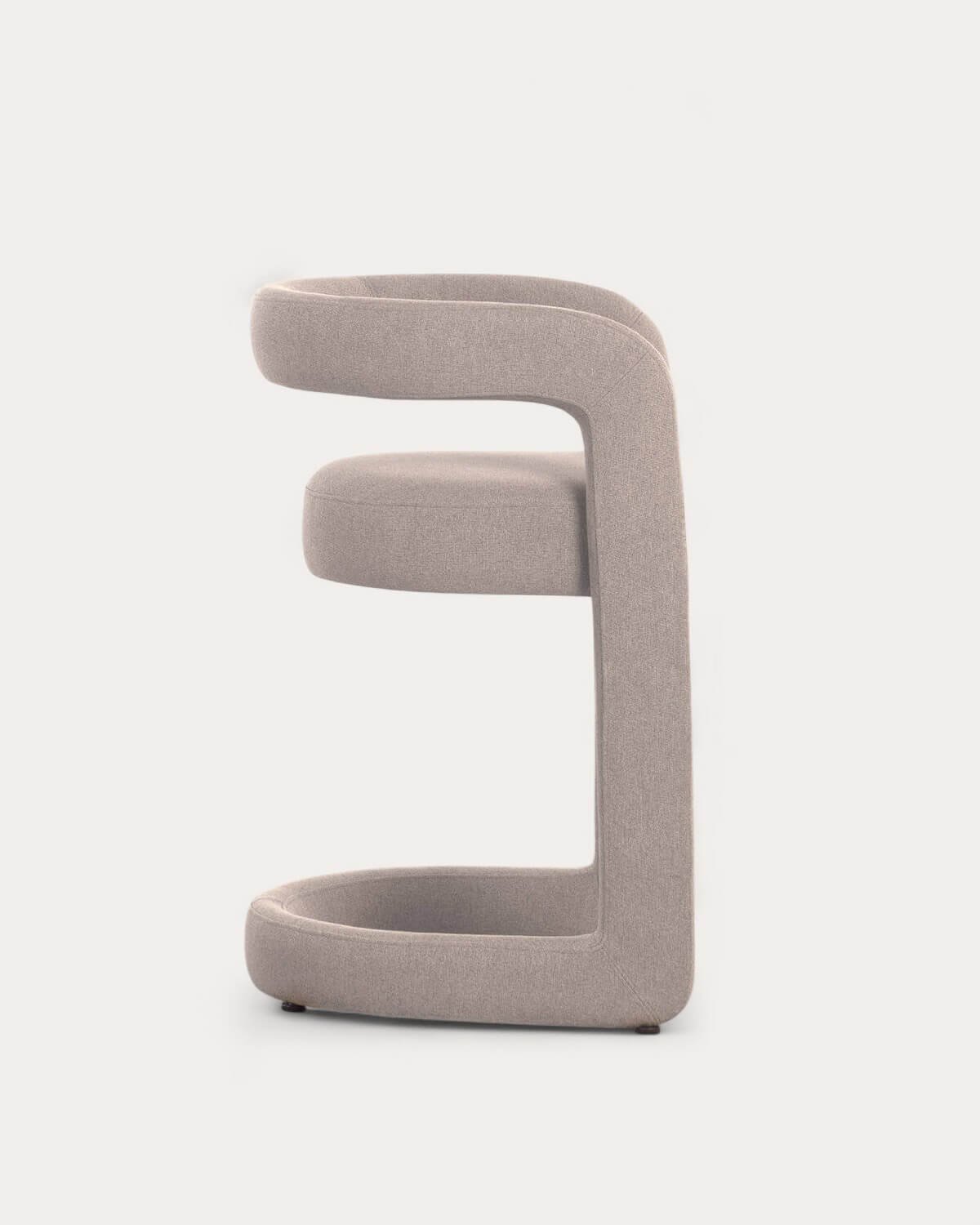 Hoher Hocker aus Stoff (67 cm) Winsi, Galeriebild 2