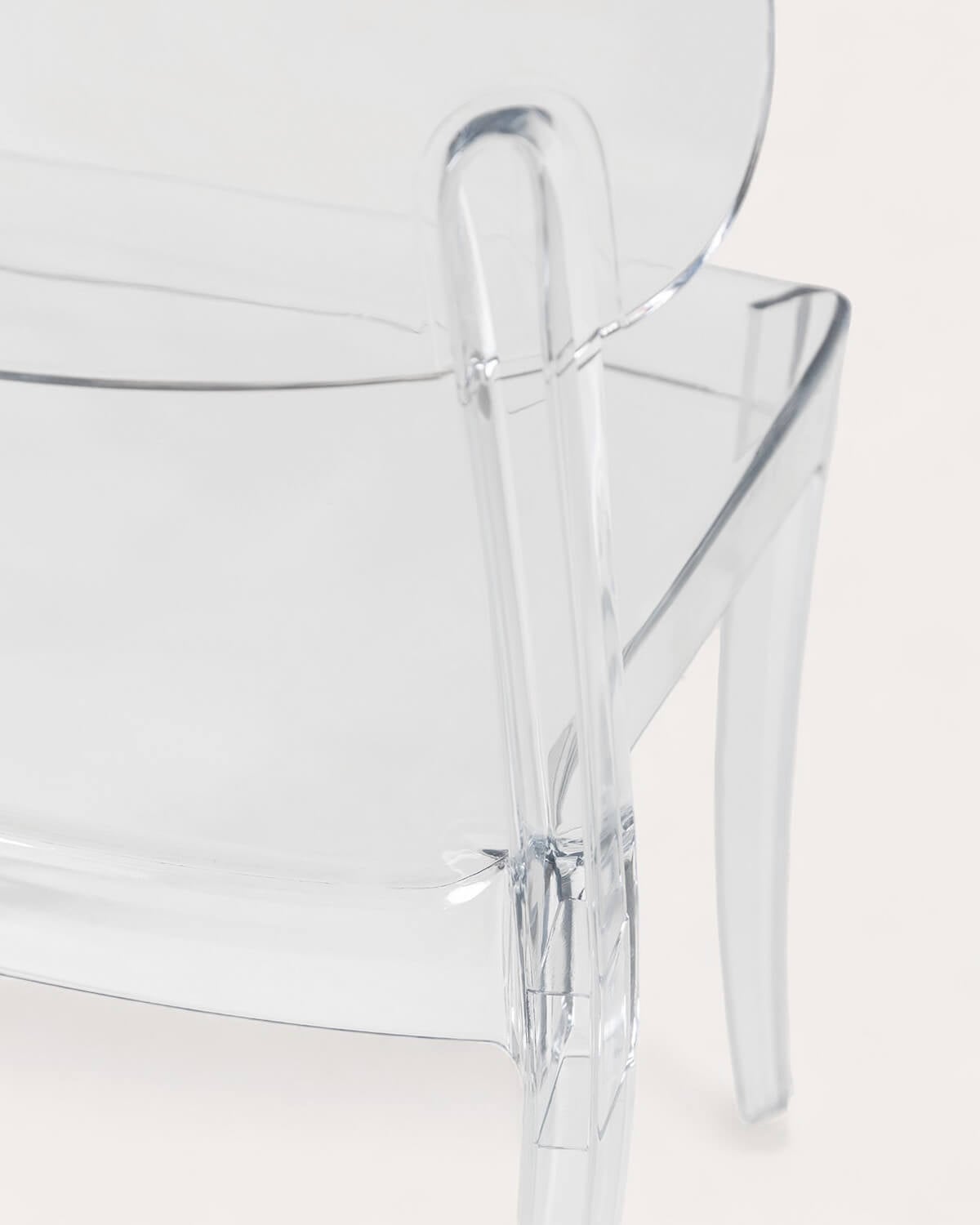 Pack 4 Esszimmerstühle aus Polycarbonat Arlet, Galeriebild 7