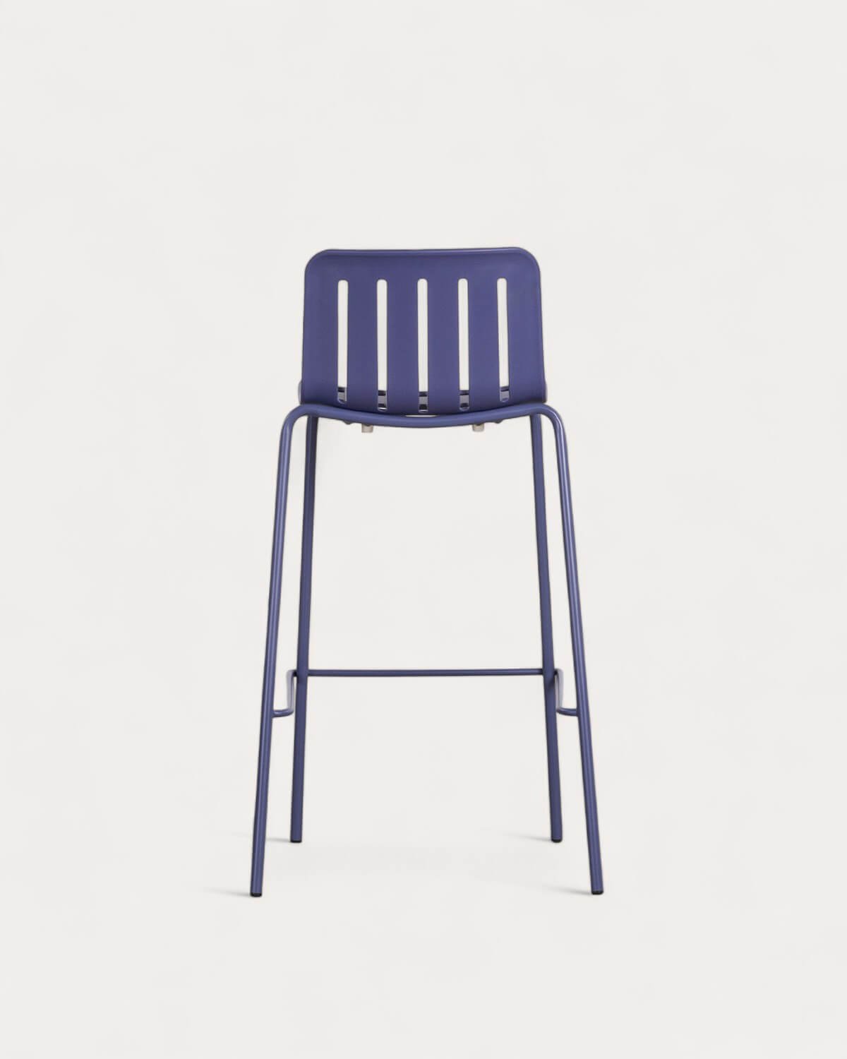 2er-Pack Barhocker für den Außenbereich aus Polypropylen und Metall (74 cm) Romi, Galeriebild 6