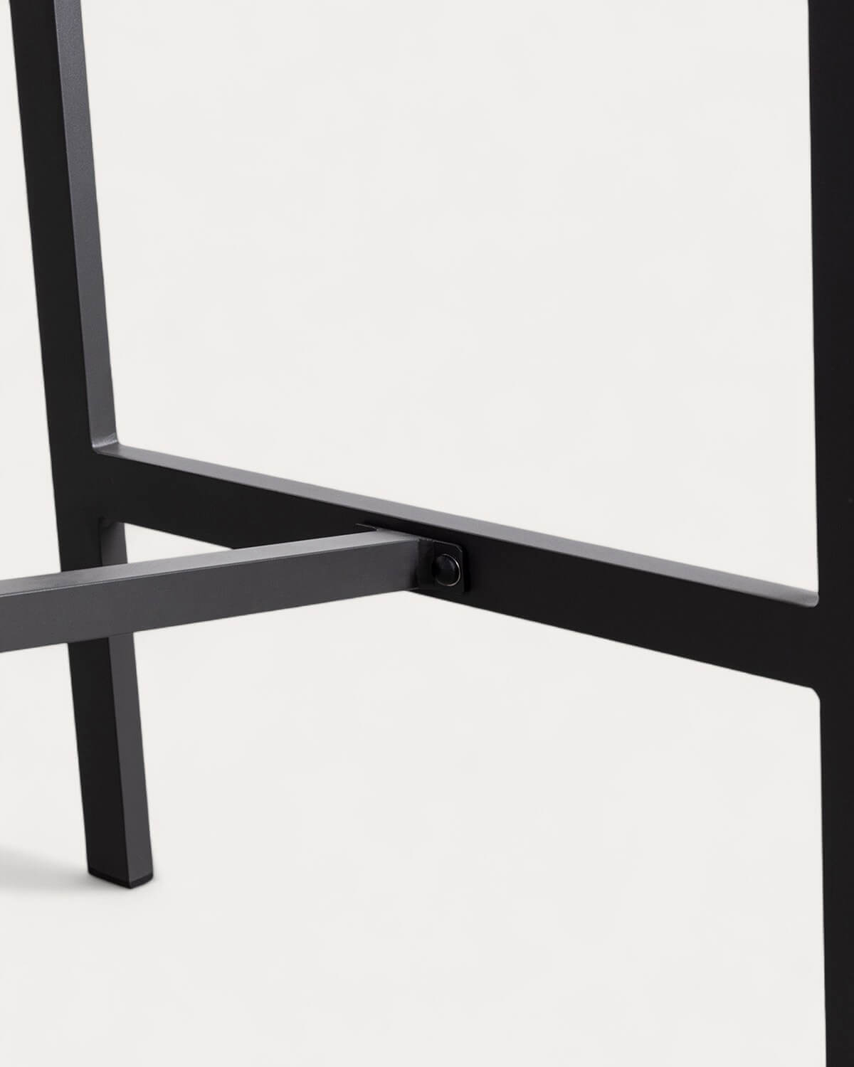 Packen Sie 4 Hohe Aluminium-Außenhocker (74,5 cm) Korce, Galeriebild 8