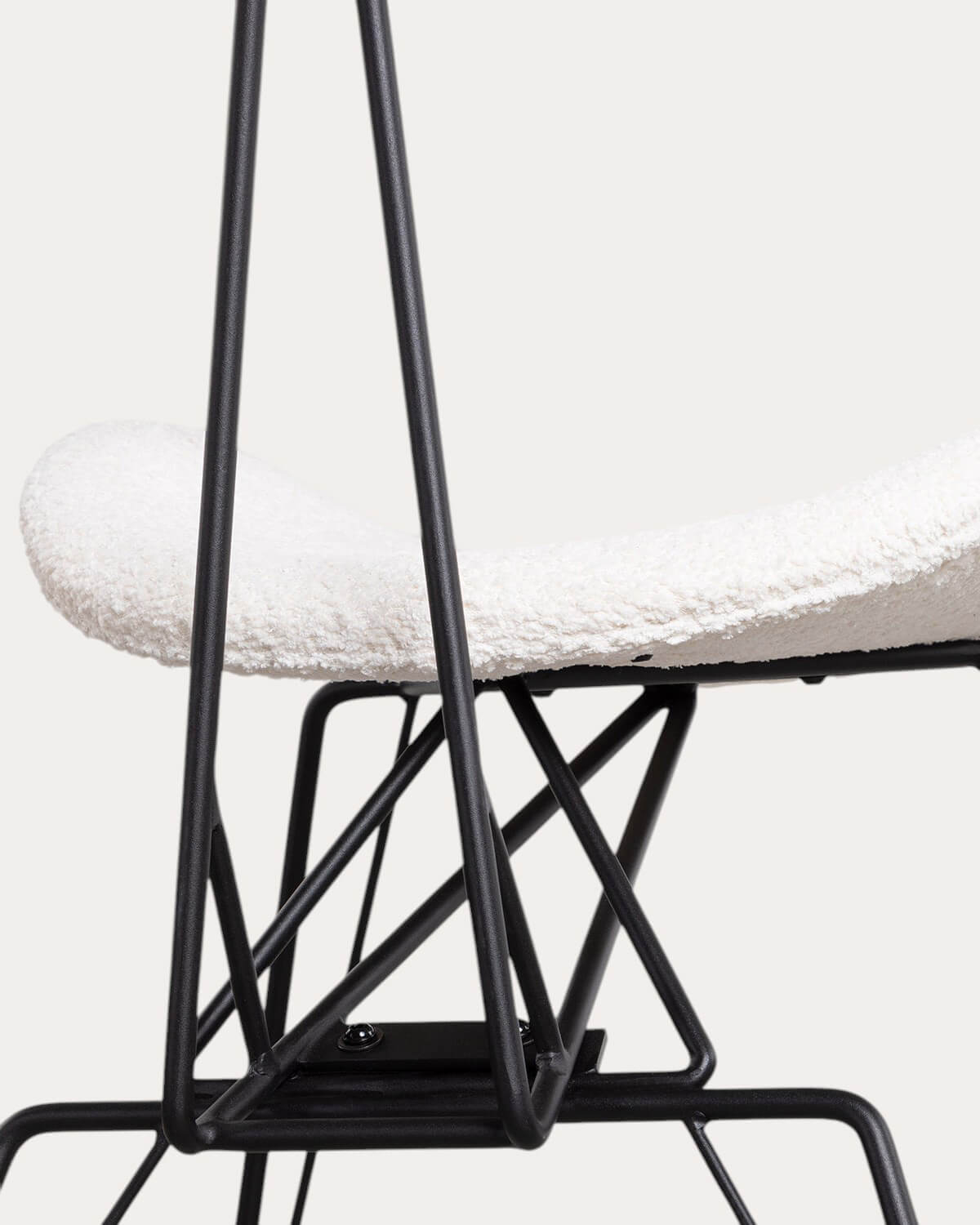 Pack 2 Esszimmerstühle in Stoff und Holz Brunela, Galeriebild 7