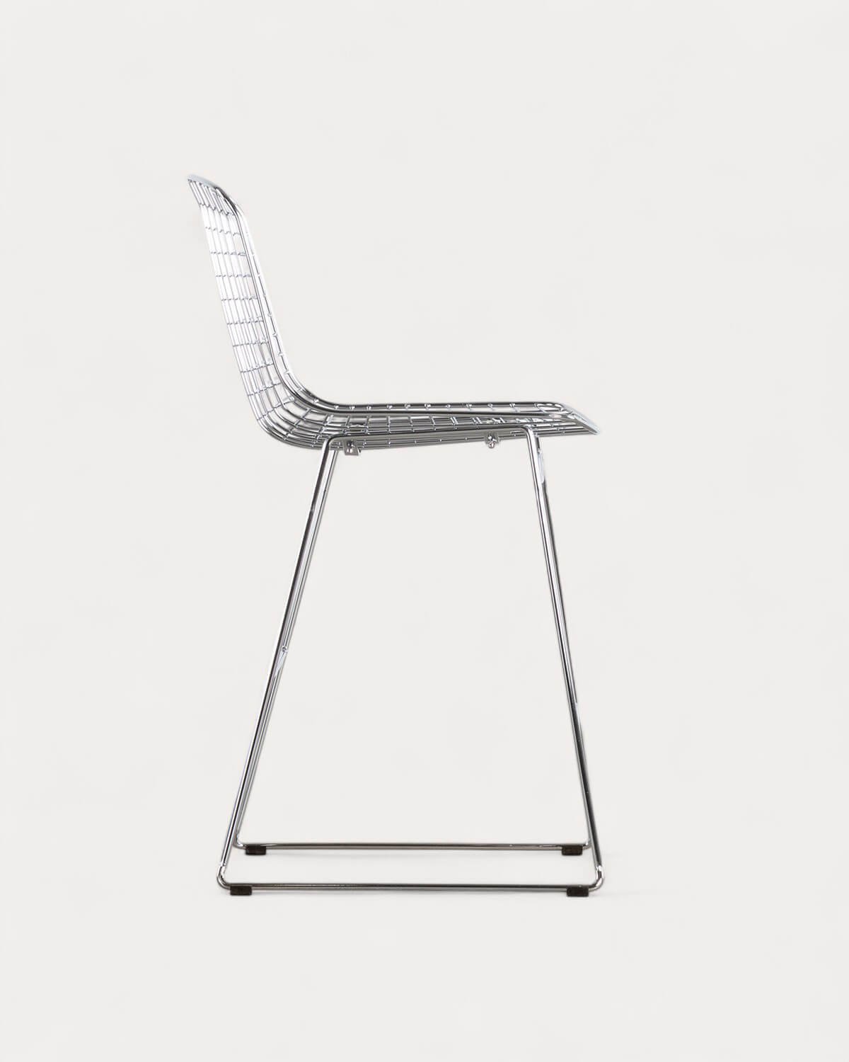 Hoher Metallhocker (66 cm) hohe Rückenlehne Aras , Galeriebild 2