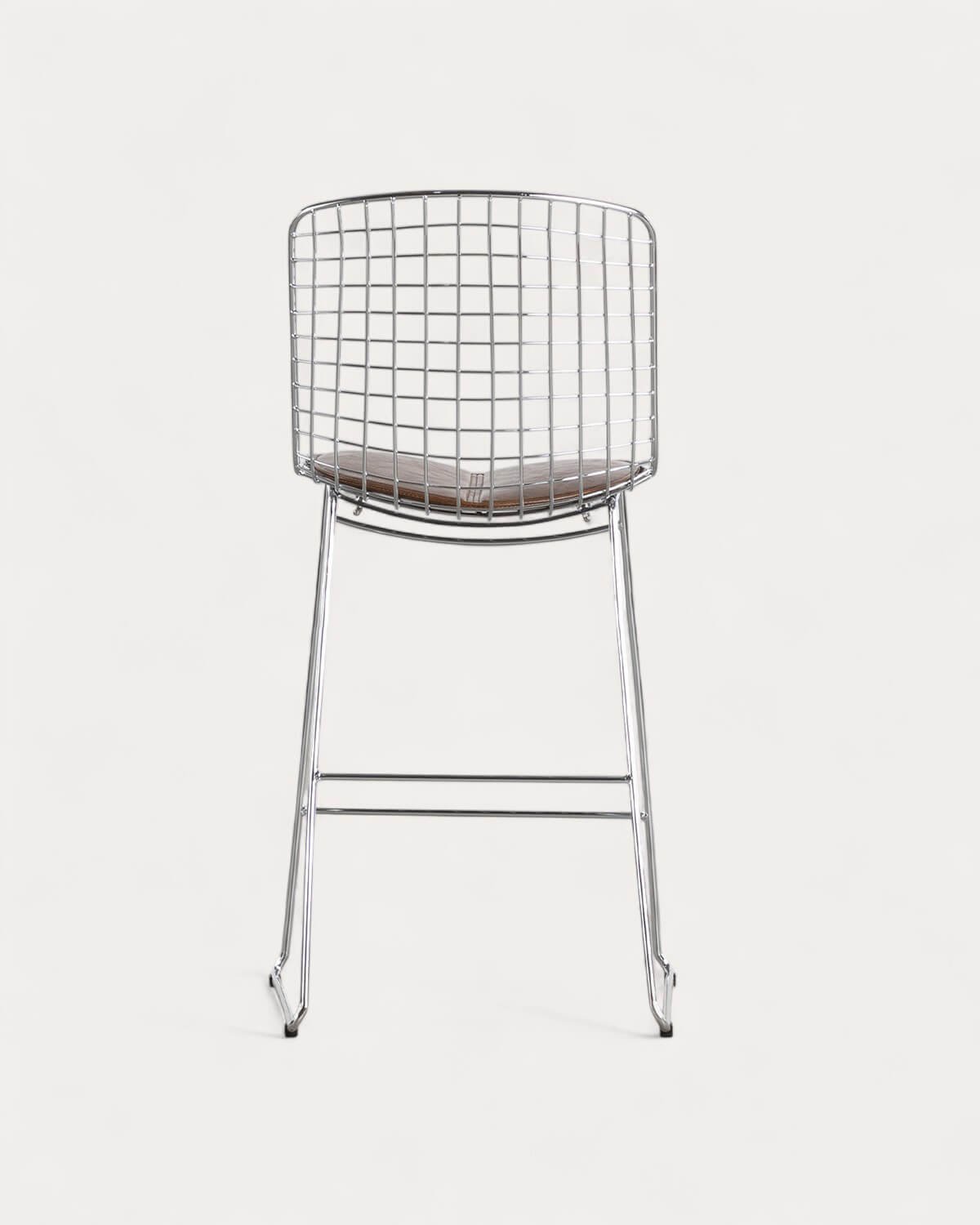 Hoher Metallhocker (66 cm) hohe Rückenlehne Aras , Galeriebild 5