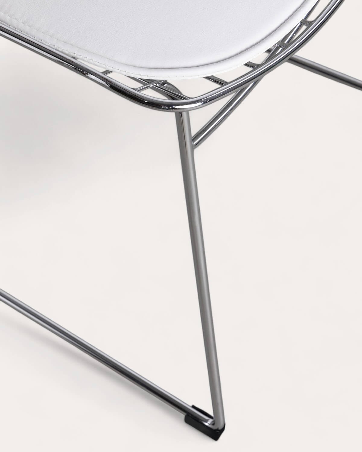 Aras Metall-Esszimmerstuhl mit niedriger Rückenlehne, Galeriebild 7
