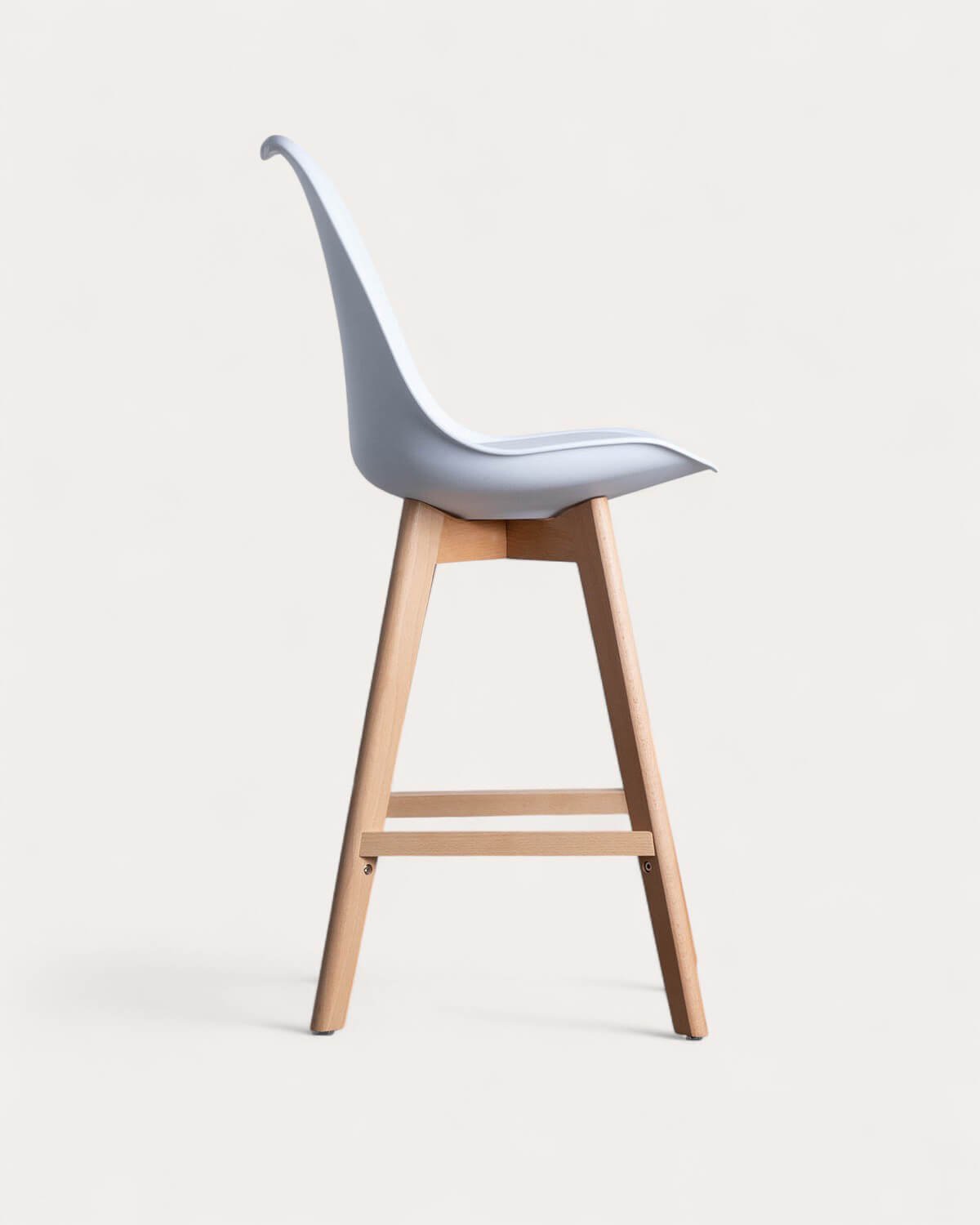 Pack Sie 4 Hohe Polypropylen-Hocker (64 cm) Fine Freya , Galeriebild 2