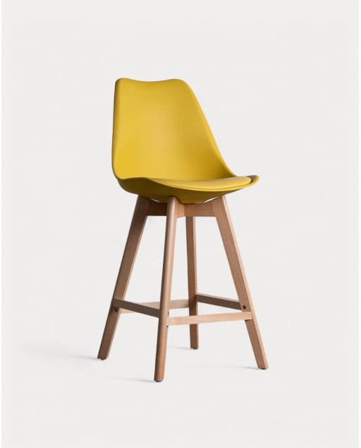 Pack Sie 4 Hohe Polypropylen-Hocker (64 cm) Fine Freya