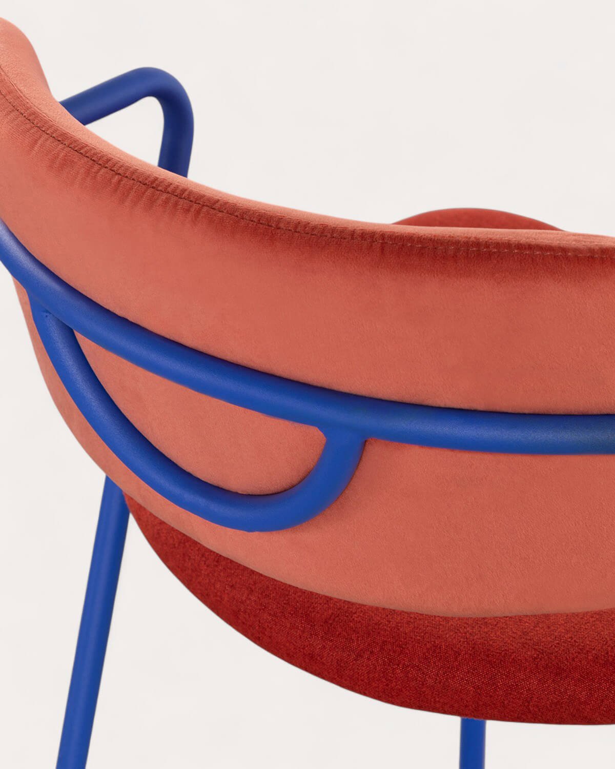 Barhocker aus Samt und Stoff (65 cm) Irun, Galeriebild 7